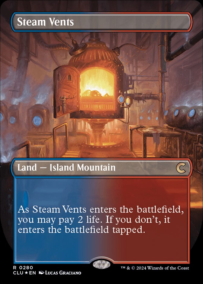 Steam Vents (Ravnica: Clue Edition #280)