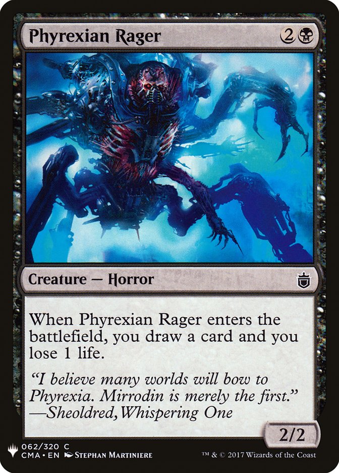 Phyrexian Rager (The List #CMA-62)