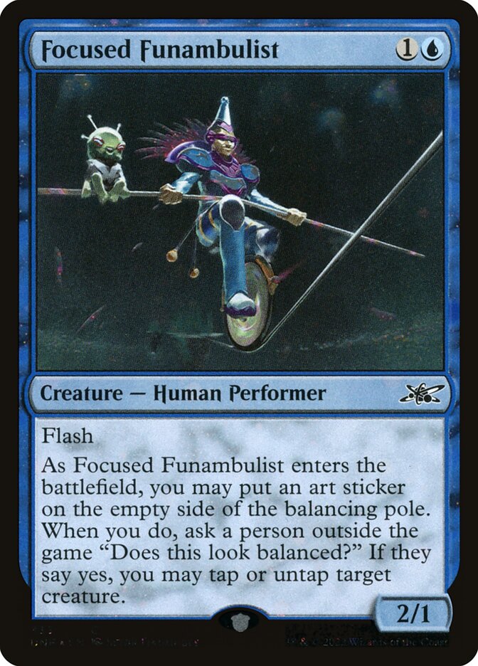 Focused Funambulist (Unfinity #333)