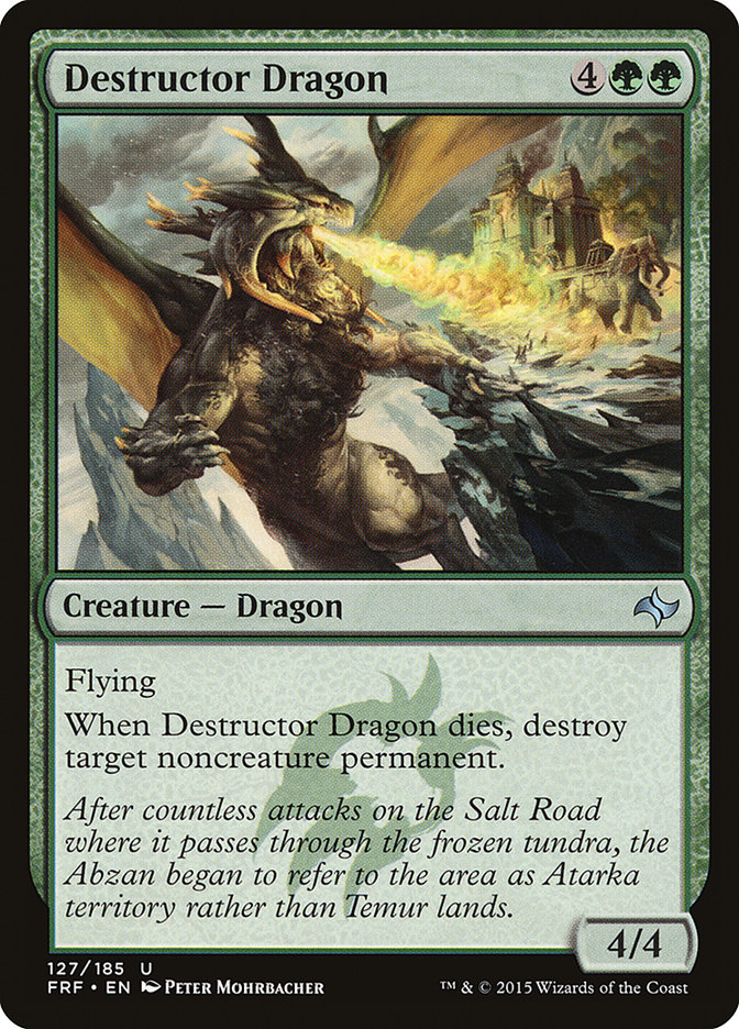 Destructor Dragon (Fate Reforged #127)