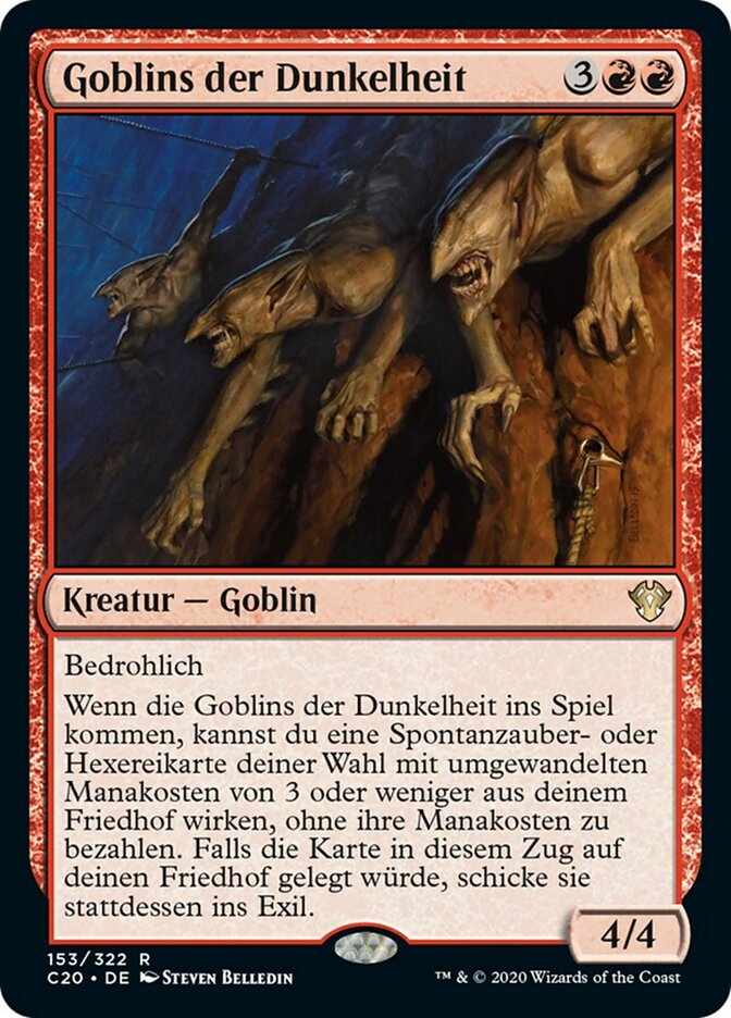 Goblin Dark-Dwellers (Commander 2020 #153)