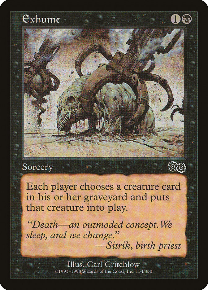 Exhume (Urza's Saga #134)