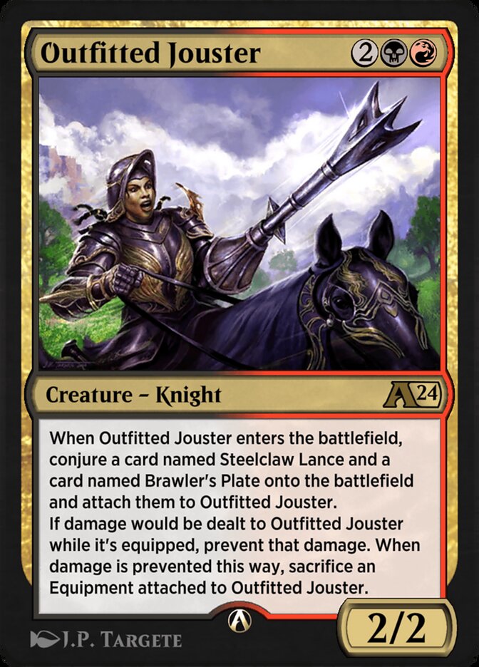 Outfitted Jouster (Alchemy: Wilds of Eldraine #22)