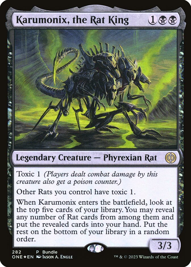 Karumonix, the Rat King · Phyrexia: All Will Be One (ONE) #282