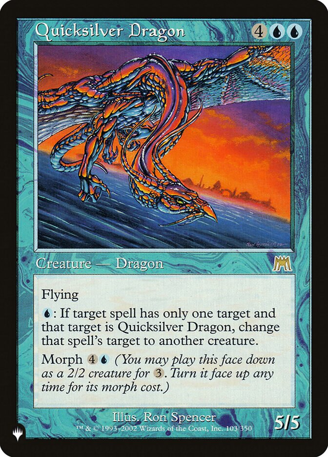 Quicksilver Dragon (The List #ONS-103)