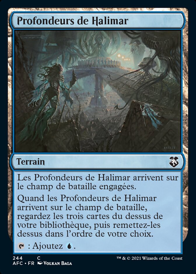 Halimar Depths (Forgotten Realms Commander #244)