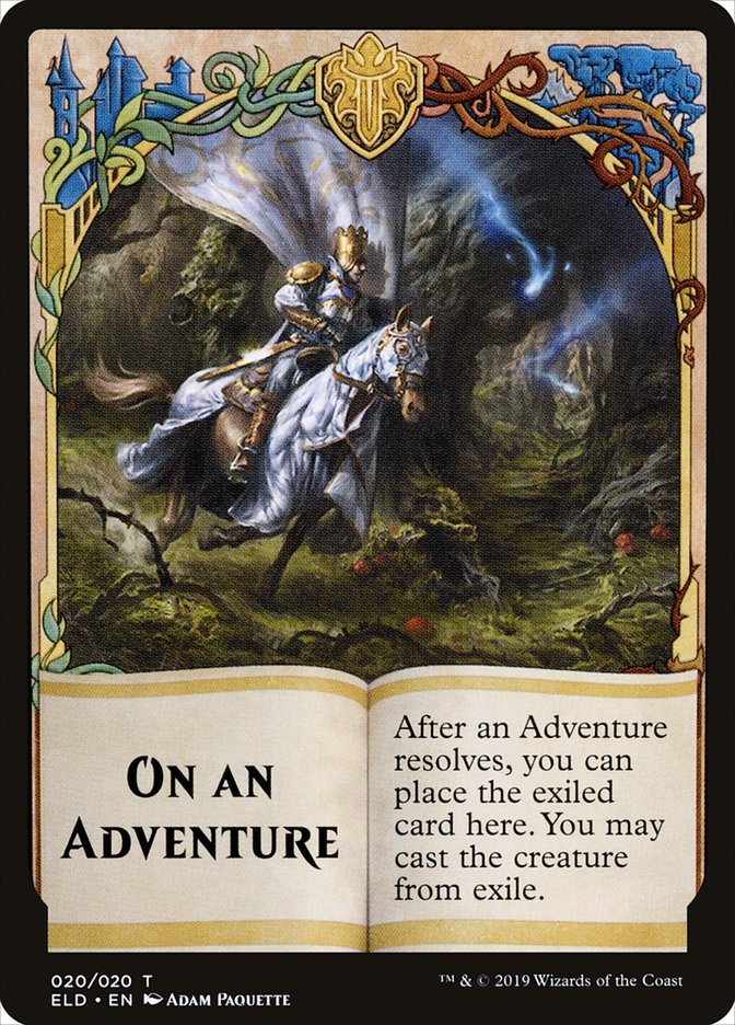 On an Adventure (Throne of Eldraine Tokens #20)