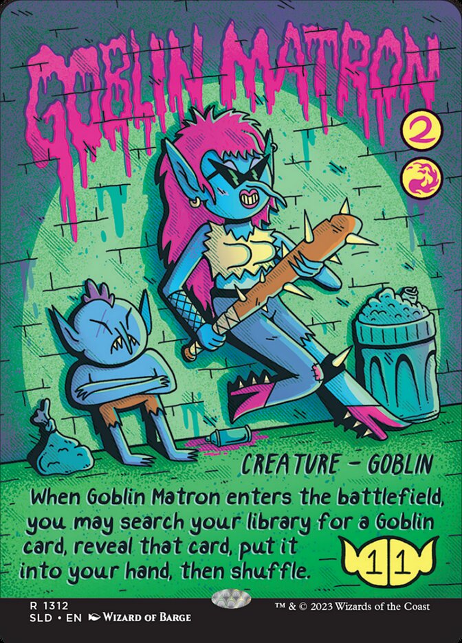 Goblin Matron - Secret Lair Drop - MTG Print