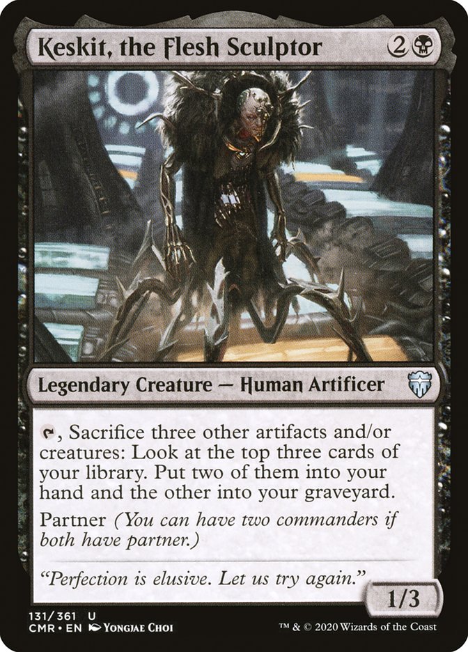 Keskit, the Flesh Sculptor (Commander Legends #131)