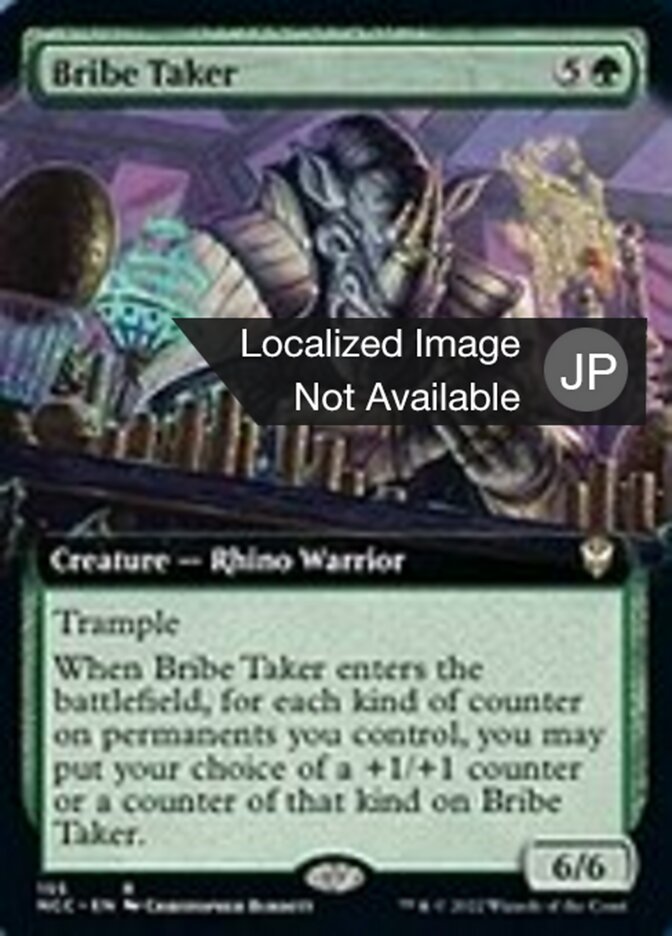 Bribe Taker (New Capenna Commander #155)