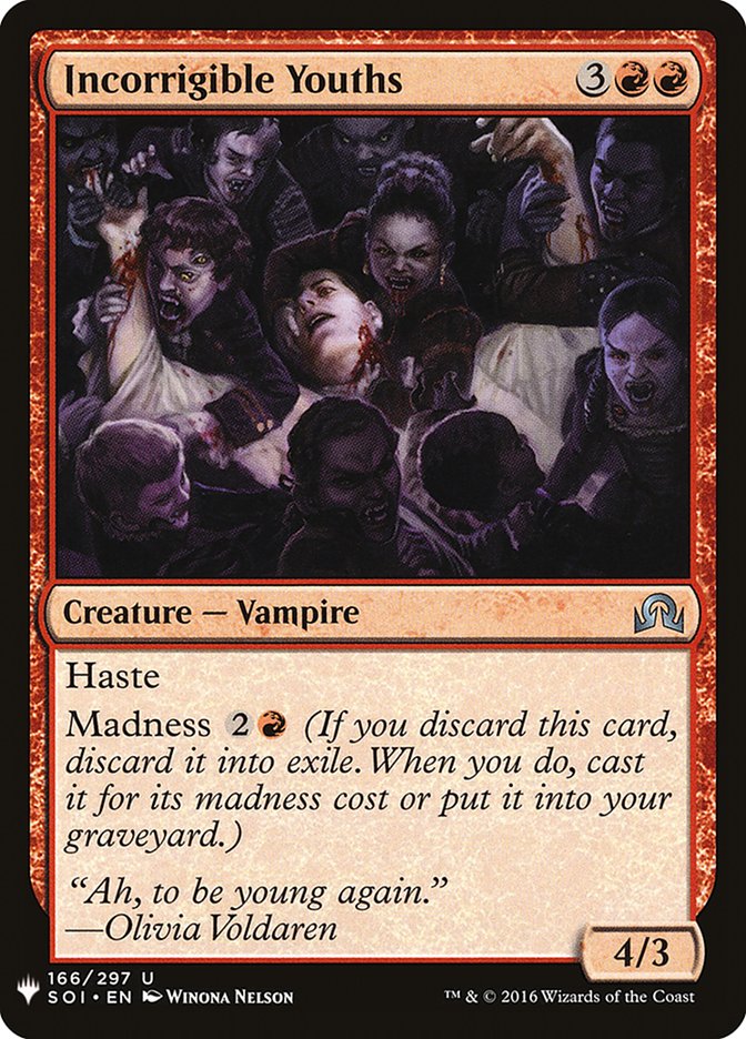 Incorrigible Youths (The List #SOI-166)