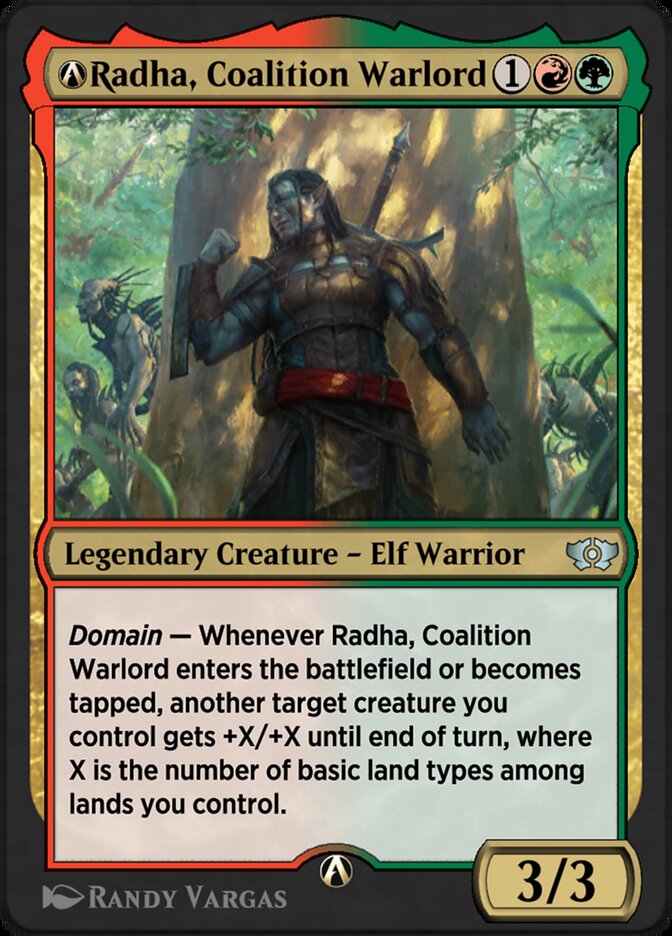 A-Radha, Coalition Warlord (Multiverse Legends #A-120)