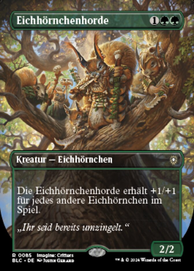 Eichhörnchenhorde