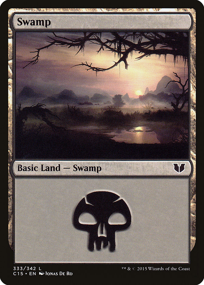 Swamp (Commander 2015 #333)