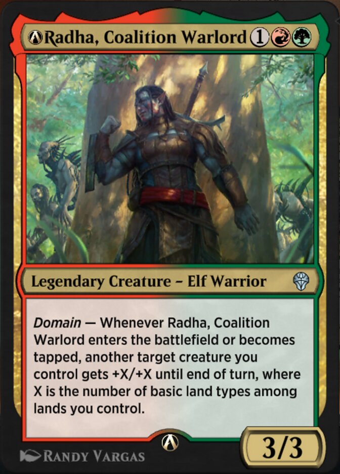 A-Radha, Coalition Warlord (Dominaria United #A-211)