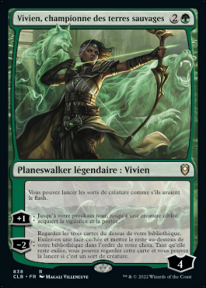 Vivien, Champion of the Wilds (Commander Legends: Battle for Baldur's Gate #838)