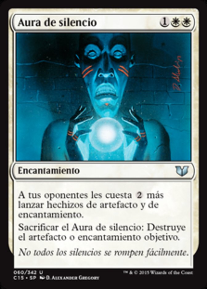Aura of Silence (Commander 2015 #60)