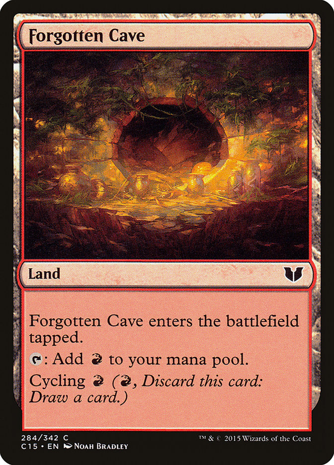 Forgotten Cave (Commander 2015 #284)