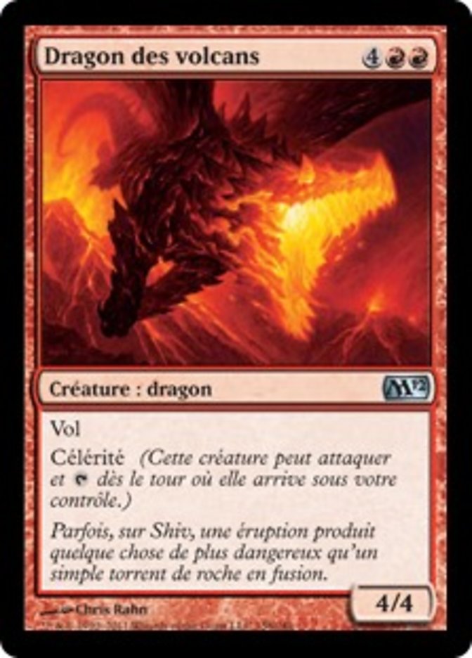 Volcanic Dragon (Magic 2012 #158)