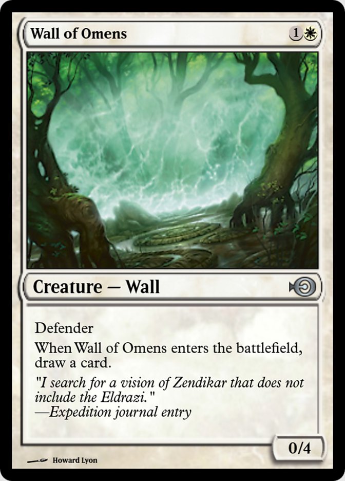 Wall of Omens (Magic Online Promos #39624)