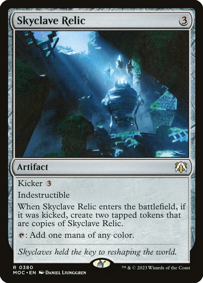 Skyclave Relic (March of the Machine Commander #380)