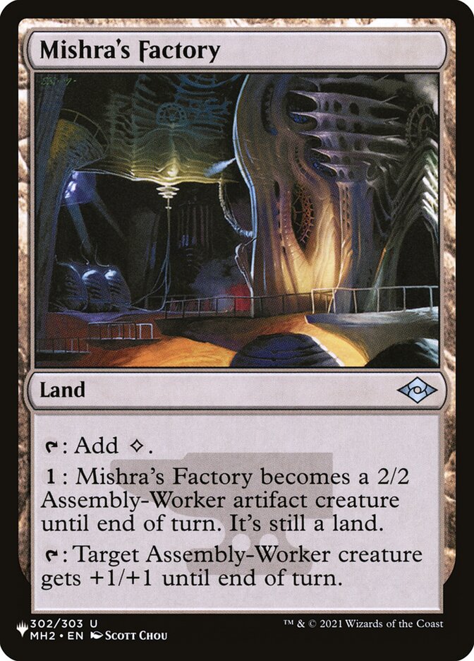 Mishra's Factory (The List #MH2-302)
