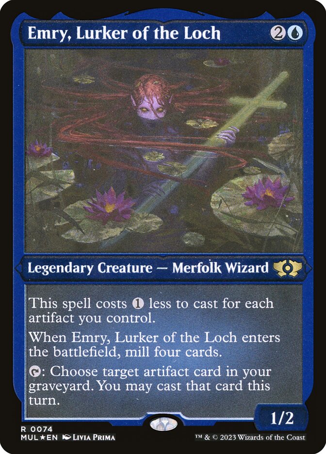 Emry, Lurker of the Loch – Etched Foil