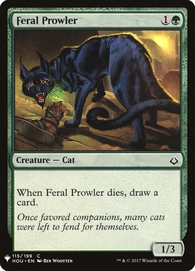 Feral Prowler (The List #HOU-115)