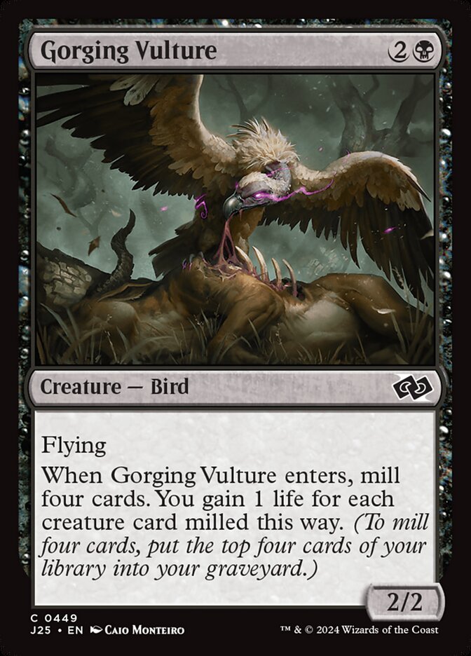 Gorging Vulture (Foundations Jumpstart #449)