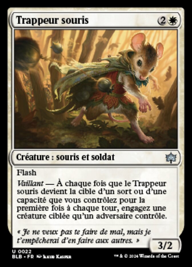 Trappeur souris