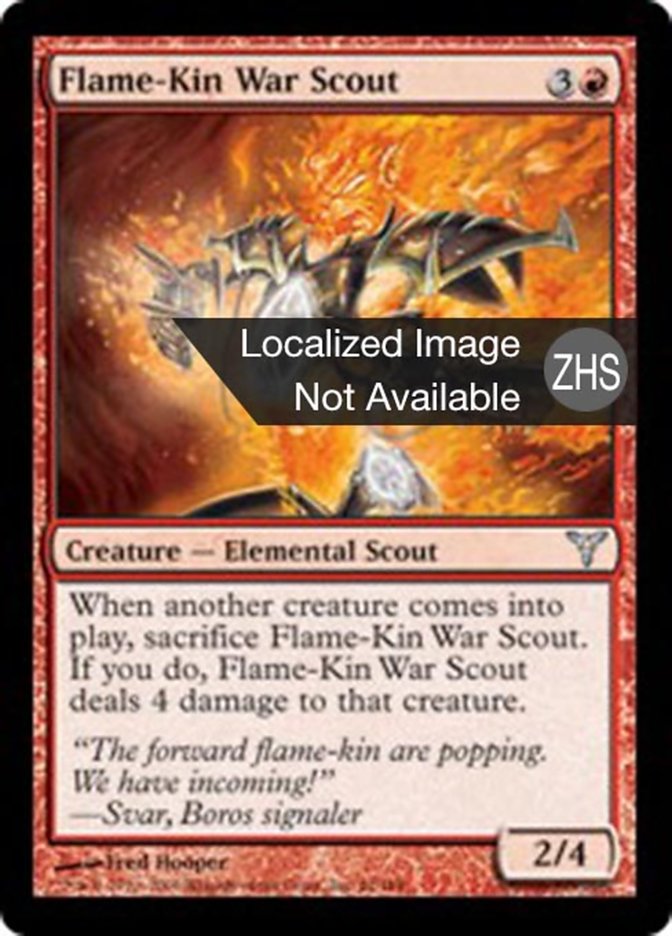 Flame-Kin War Scout (Dissension #61)