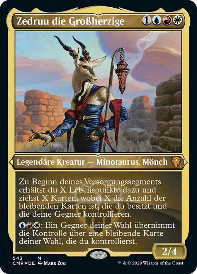 Zedruu the Greathearted (Commander Legends #543)