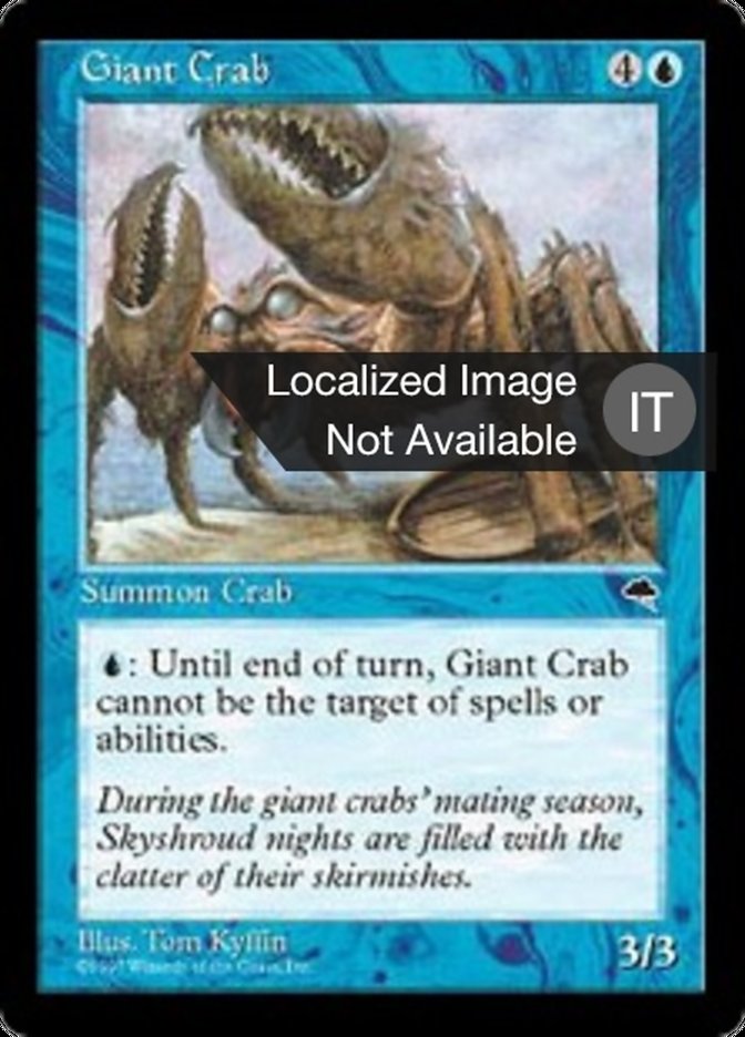 Giant Crab (Tempest #66)