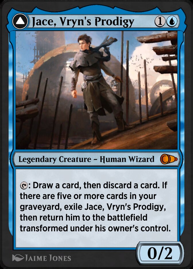 Jace, Vryn's Prodigy // Jace, Telepath Unbound (Pioneer Masters #94287)