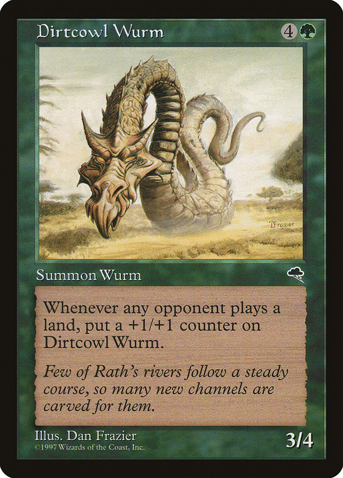 Dirtcowl Wurm (Tempest #221)