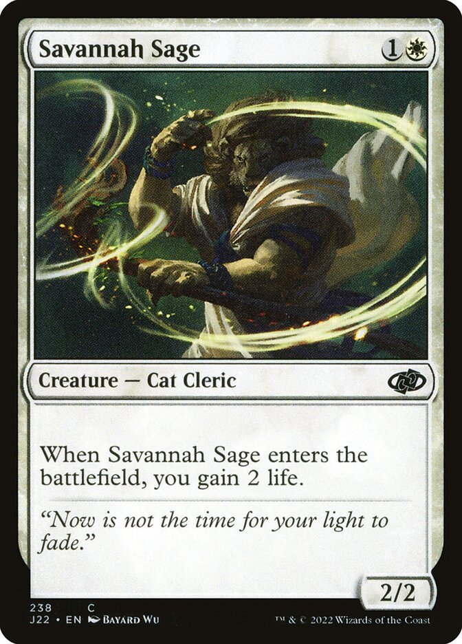 Savannah Sage (Jumpstart 2022 #238)