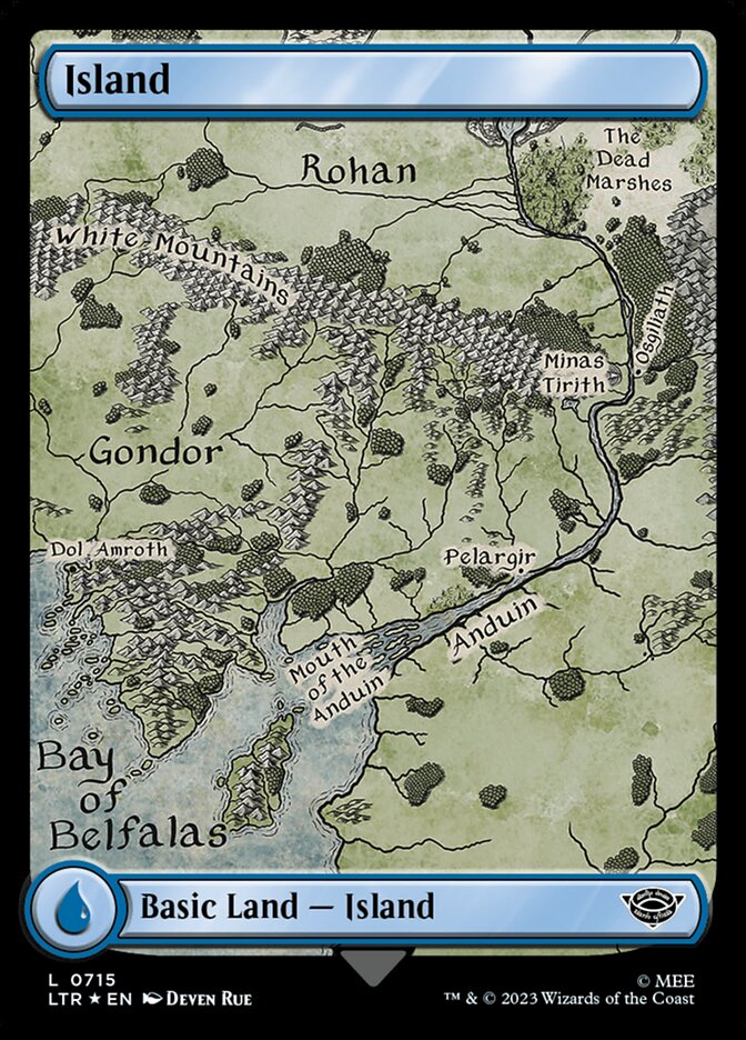 Island (The Lord of the Rings: Tales of Middle-earth #715)