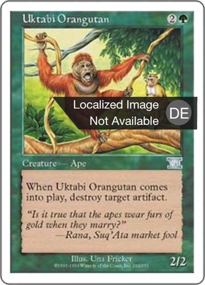 Uktabi Orangutan (Classic Sixth Edition #260)