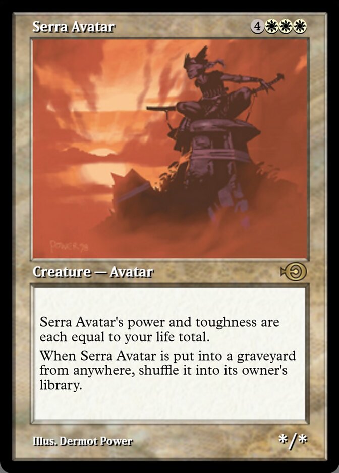 Serra Avatar (Magic Online Promos #26984)