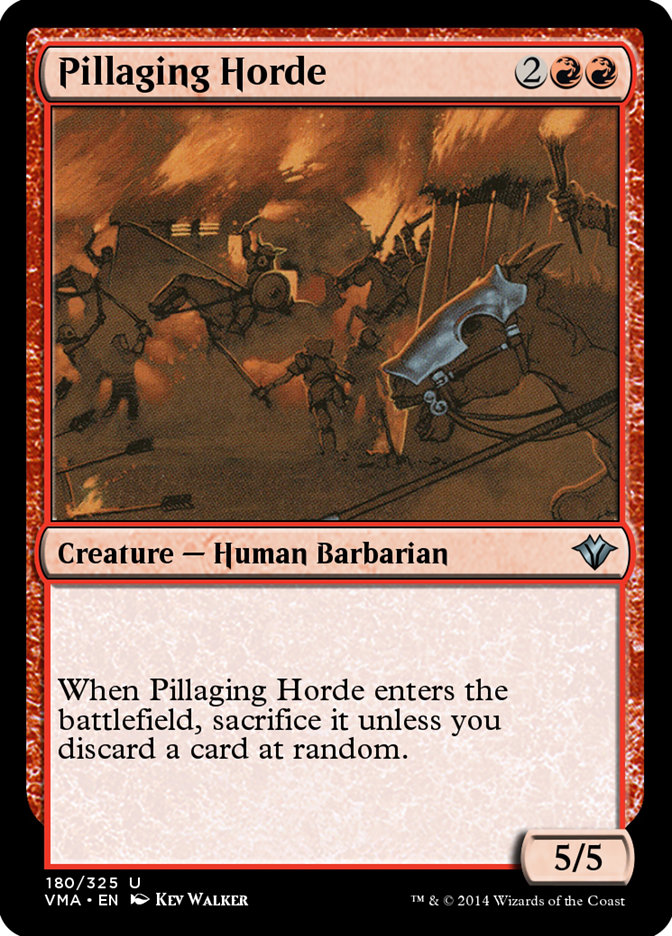 Pillaging Horde (Vintage Masters #180)