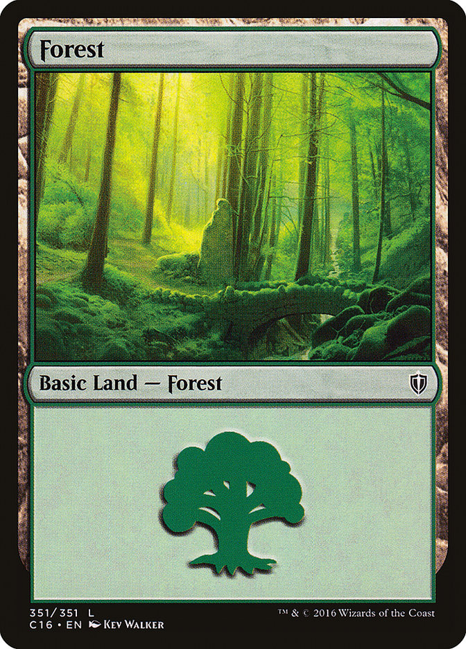 Forest (Commander 2016 #351)