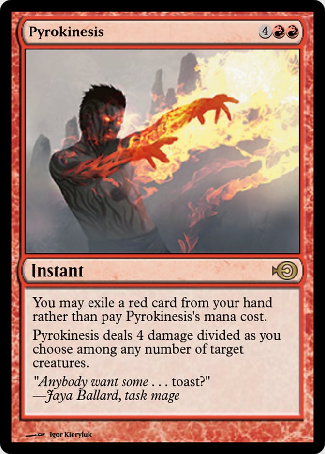 Pyrokinesis (Magic Online Promos #43640)