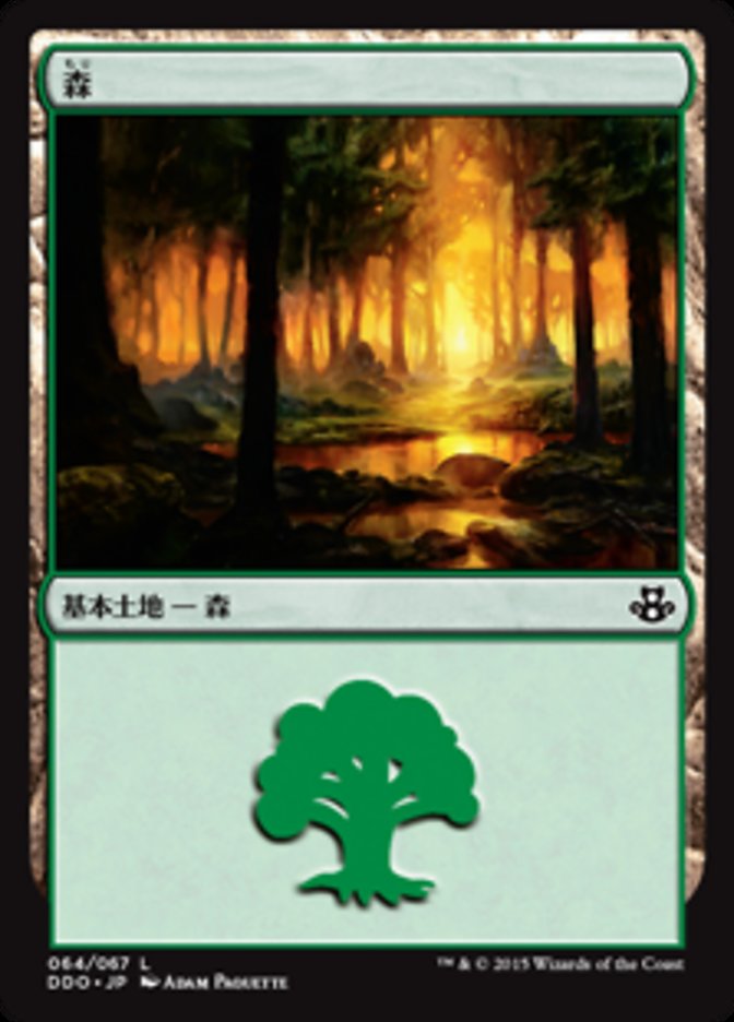 Forest (Duel Decks: Elspeth vs. Kiora #64)
