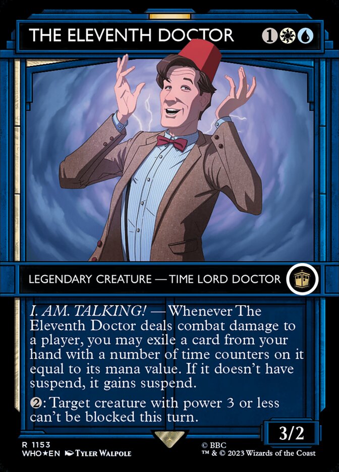 The Eleventh Doctor · Doctor Who (WHO) #1153 · Scryfall Magic The ...