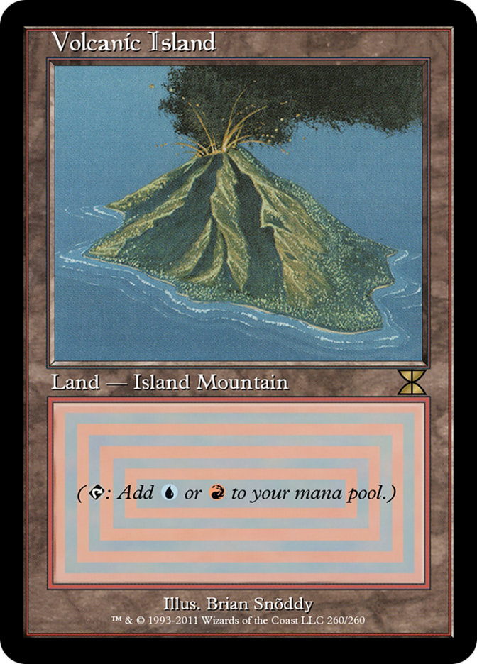 MTG volcanic island - マジック：ザ・ギャザリング