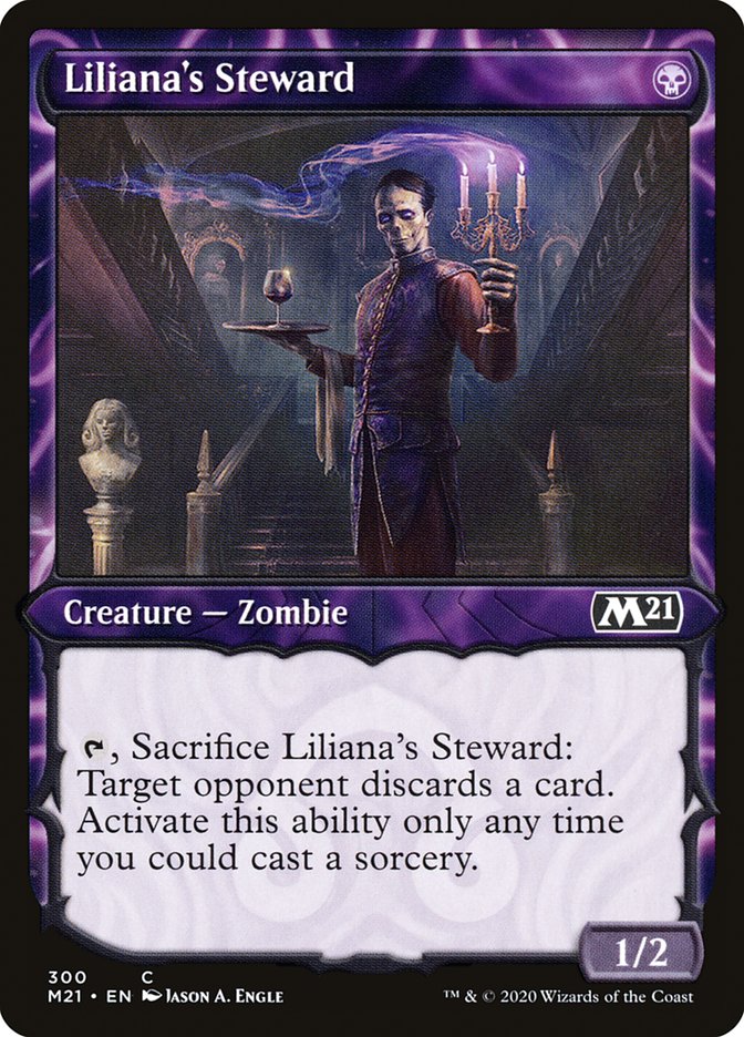 Liliana's Steward (Core Set 2021 #300)