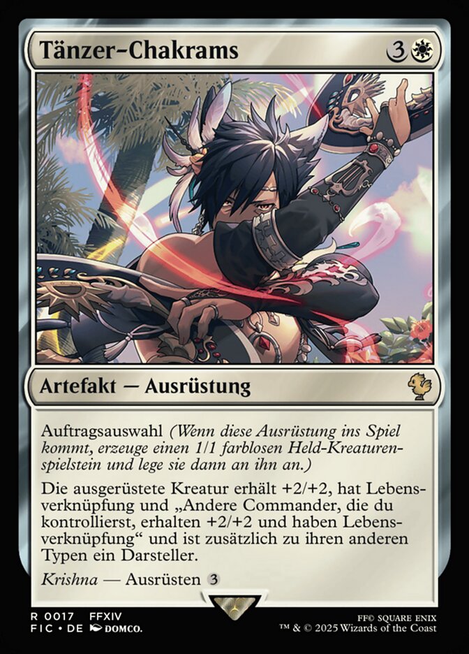 Tänzer-Chakrams