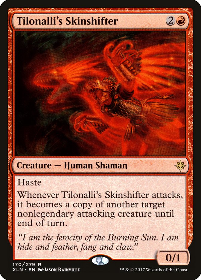 Tilonalli's Skinshifter (Ixalan #170)