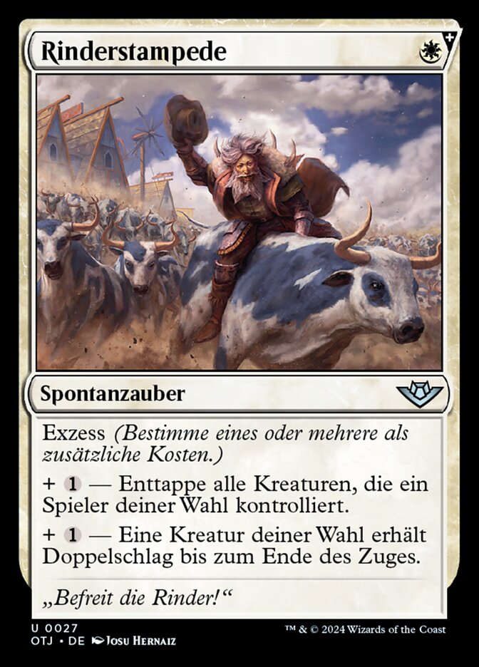 Rinderstampede