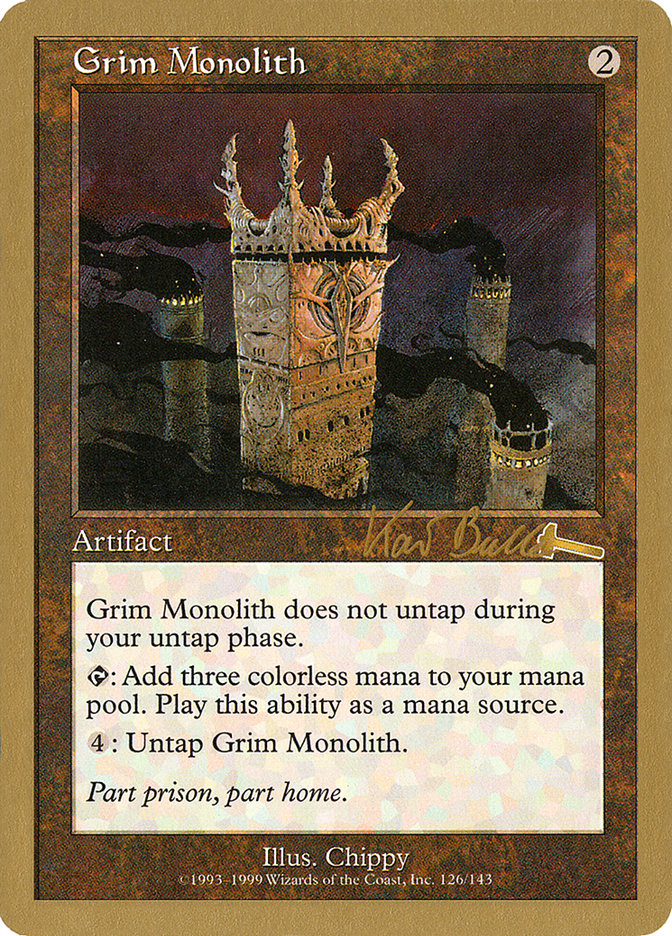 Grim Monolith (World Championship Decks 1999 #kb126)